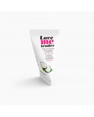 Розігріваюча масажна олія Love To Love LOVE ME TENDER Coconut (10 мл) без парабенів Розігріваюча масажна олія Love To Love LOVE ME TENDER Coconut (10 мл) без парабенів
