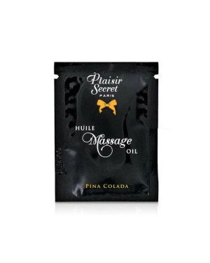 Пробник масажної олії Plaisirs Secrets Pina Colada (3 мл)