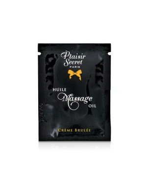 Пробник масажної олії Plaisirs Secrets Creme Brulee (3 мл)