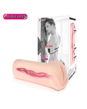 Мастурбатор вагіна двошаровий Kokos Haru Double Layer