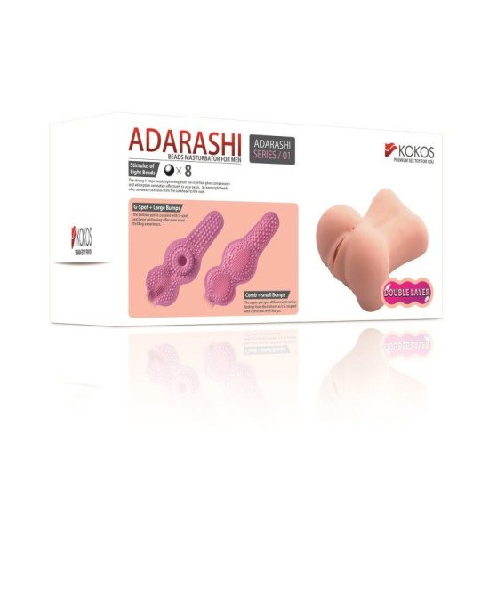 Мастурбатор вагина двухслойный Kokos Adarashi -1 Double Layer doggy-style Мастурбатор вагина двухслойный Kokos Adarashi -1 Double Layer doggy-style
