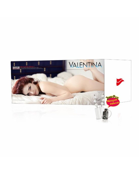 Мастурбатор Kokos Valentina 2WayPlus з функцією масажу та вібрацією Мастурбатор Kokos Valentina 2WayPlus з функцією масажу та вібрацією
