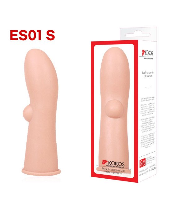 Насадка на член Kokos Extreme Sleeve ES.01 розмір S Насадка на член Kokos Extreme Sleeve ES.01 розмір S