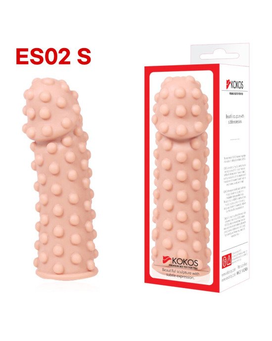 Насадка на член Kokos Extreme Sleeve ES.02 размер S Насадка на член Kokos Extreme Sleeve ES.02 размер S