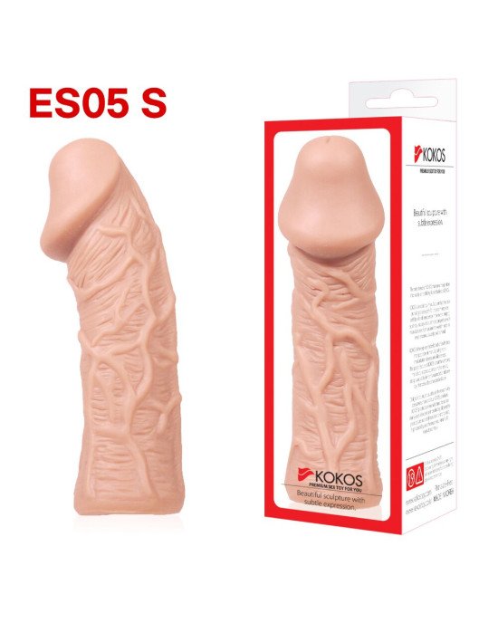 Насадка на член Kokos Extreme Sleeve ES.05 розмір S Насадка на член Kokos Extreme Sleeve ES.05 розмір S