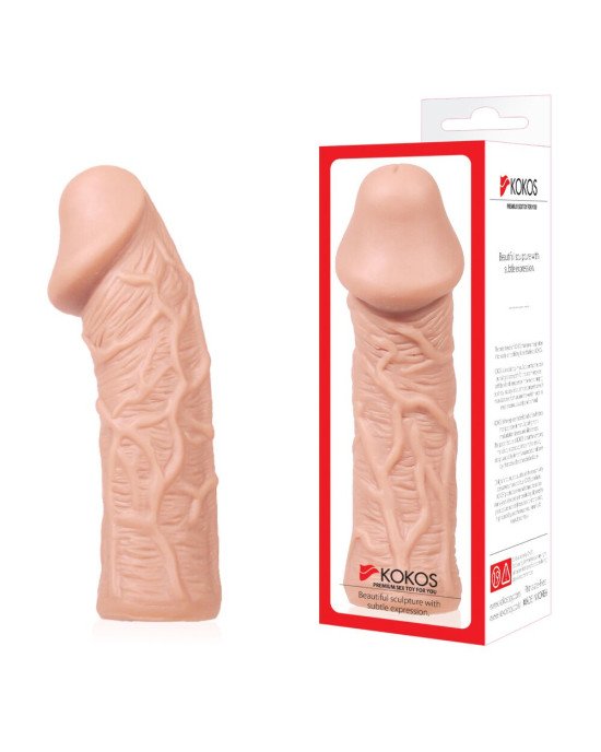 Насадка на член Kokos Extreme Sleeve ES.05 розмір S Насадка на член Kokos Extreme Sleeve ES.05 розмір S