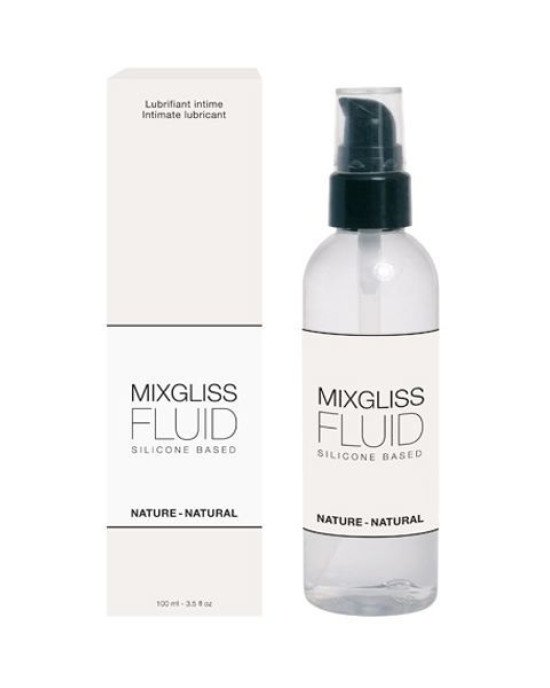 Лубрикант на силіконовій основі MixGliss FLUID NATURE (100 мл) без запаху Лубрикант на силіконовій основі MixGliss FLUID NATURE (100 мл) без запаху