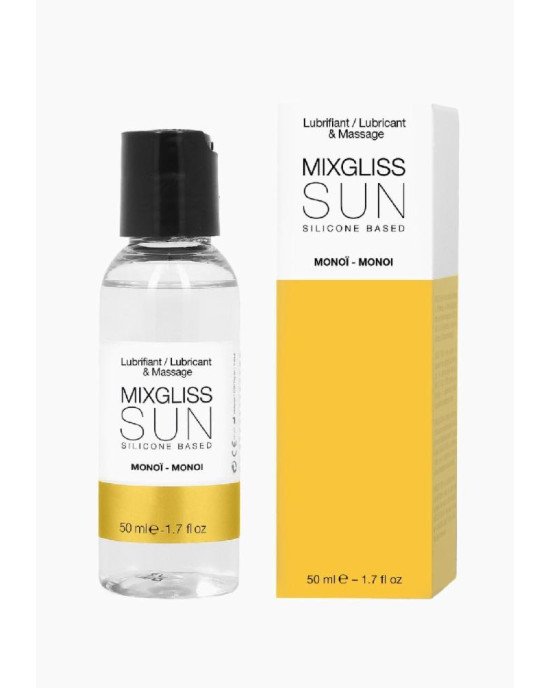 Лубрикант на силиконовій основі MixGliss SUN MONOI (50 мл) з ароматом олії Маноі Лубрикант на силиконовій основі MixGliss SUN MONOI (50 мл) з ароматом олії Маноі