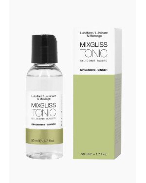 Лубрикант на силіконовій основі MixGliss TONIC - GINGEMBRE (50 мл) з ароматом імбиру Лубрикант на силіконовій основі MixGliss TONIC - GINGEMBRE (50 мл) з ароматом імбиру