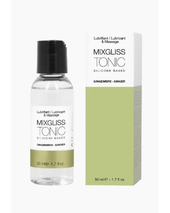 Лубрикант на силіконовій основі MixGliss TONIC - GINGEMBRE (50 мл) з ароматом імбиру Лубрикант на силіконовій основі MixGliss TONIC - GINGEMBRE (50 мл) з ароматом імбиру