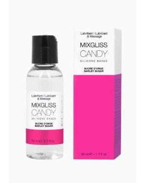 Лубрикант на силіконовій основі MixGliss CANDY - SUCRE D'ORGE (50 мл) з цукровим ароматом Лубрикант на силіконовій основі MixGliss CANDY - SUCRE D'ORGE (50 мл) з цукровим ароматом