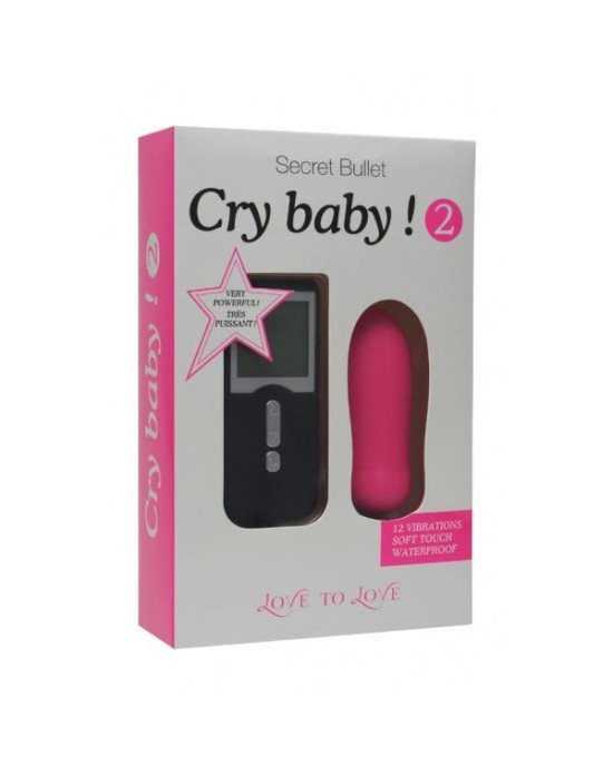Віброяйце Love To Love Cry Baby 2 з пультом ДК Віброяйце Love To Love Cry Baby 2 з пультом ДК
