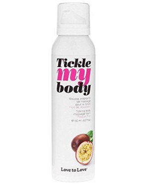 Масажна піна Love To Love TICKLE MY BODY Passion Fruit (150 мл) зволожуюча