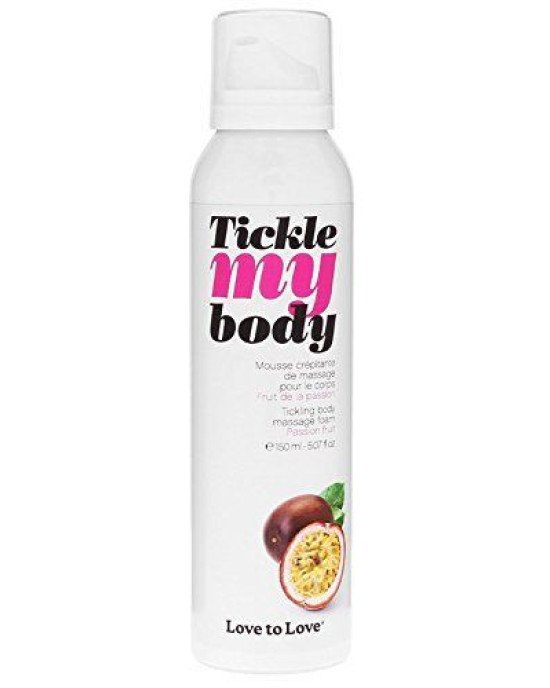 Масажна піна Love To Love TICKLE MY BODY Passion Fruit (150 мл) зволожуюча Масажна піна Love To Love TICKLE MY BODY Passion Fruit (150 мл) зволожуюча
