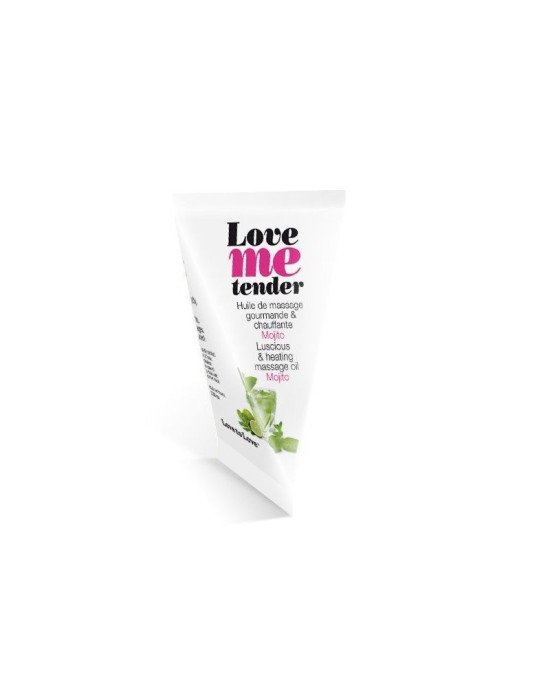 Розігріваюче масажне масло Love To Love LOVE ME TENDER Mojito (10 мл) без парабенів Розігріваюче масажне масло Love To Love LOVE ME TENDER Mojito (10 мл) без парабенів