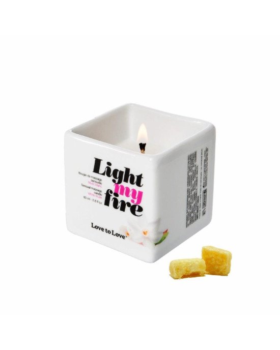 Масажна свічка Love To Love LIGHT MY FIRE Musc (80 мл) без парабенів і консервантів Масажна свічка Love To Love LIGHT MY FIRE Musc (80 мл) без парабенів і консервантів