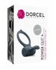 Ерекційне кільце Dorcel Power Clit Plus з вібрацією, перезаряджається, з язичком та щіточкою