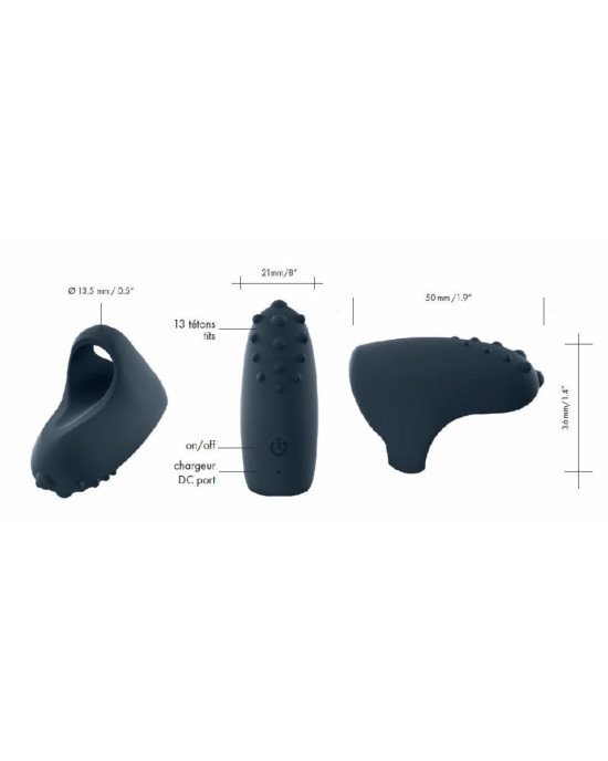 Вібратор на палець Dorcel MAGIC FINGER перезаряджається