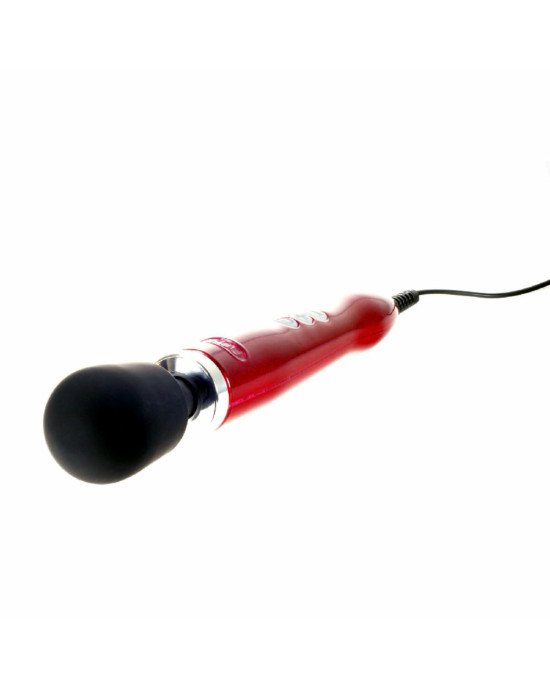 Вібромасажер DOXY Die Cast Red, дуже потужний, живлення 220В, металевий корпус Вібромасажер DOXY Die Cast Red, дуже потужний, живлення 220В, металевий корпус