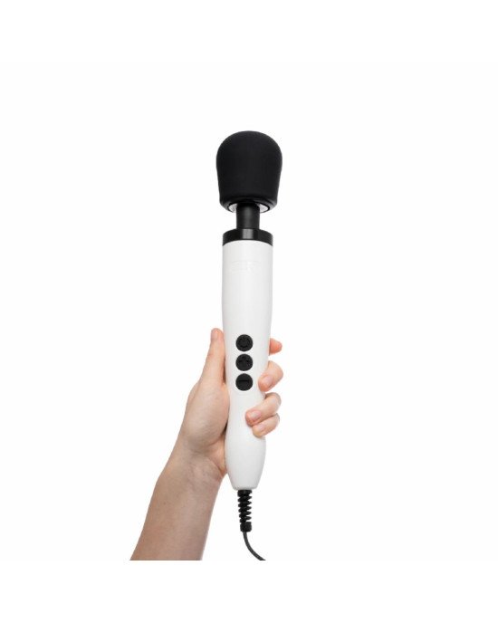 Вібромасажер DOXY Original White, дуже потужний, живлення 220В