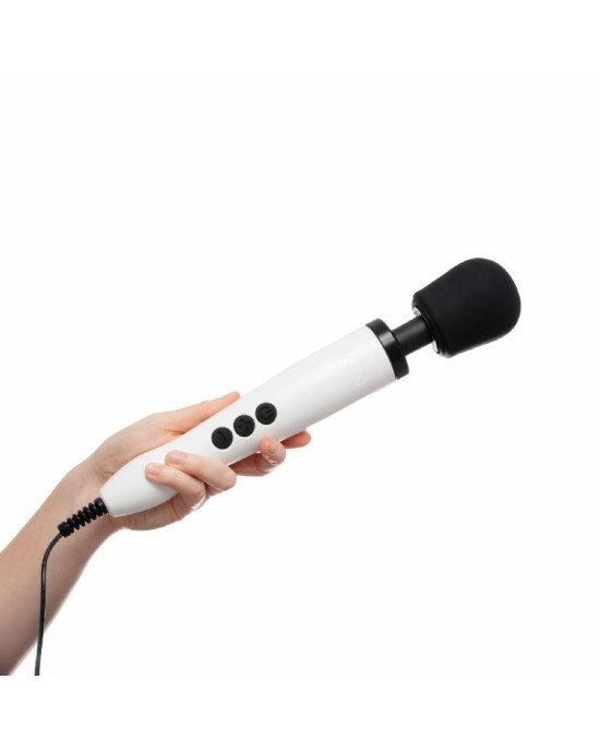 Вібромасажер DOXY Original White, дуже потужний, живлення 220В