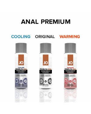 Анальна змазка System JO ANAL PREMIUM — ORIGINAL (60 мл) на силіконовій основі водостійка