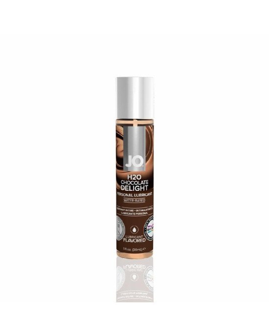 Змазка на водній основі System JO H2O — Chocolate Delight (30 мл) без цукру, рослинний гліцерин Змазка на водній основі System JO H2O — Chocolate Delight (30 мл) без цукру, рослинний гліцерин