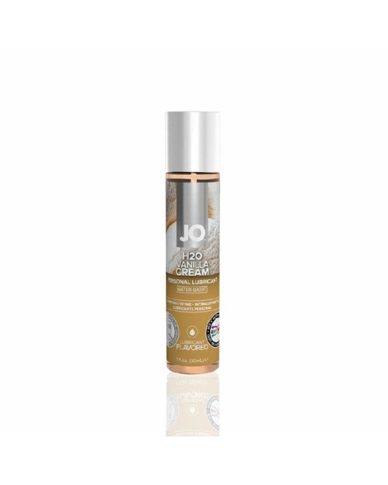 Змазка на водній основі System JO H2O — Vanilla Cream (30 мл) без цукру, рослинний гліцерин