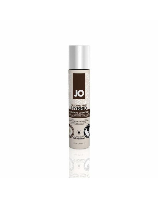 Крем-змазка з кокосовою олією System JO Coconut Hybrid ORIGINAL (30 мл) біла Крем-змазка з кокосовою олією System JO Coconut Hybrid ORIGINAL (30 мл) біла