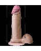 Фалоімітатор Doc Johnson The Realistic Cock 6 inch White – ULTRASKYN, Vack-U-Lock, діаметр 4,3 см Фалоімітатор Doc Johnson The Realistic Cock 6 inch White – ULTRASKYN, Vack-U-Lock, діаметр 4,3 см