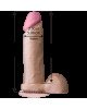 Фалоімітатор Doc Johnson The Realistic Cock 8 inch White - ULTRASKYN, Vack-U-Lock, діаметр 5,1 см Фалоімітатор Doc Johnson The Realistic Cock 8 inch White - ULTRASKYN, Vack-U-Lock, діаметр 5,1 см