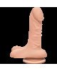 Фалоімітатор Doc Johnson The D - Super D - 6 Inch With Balls - ULTRASKYN - White, діаметр 3,8 см Фалоімітатор Doc Johnson The D - Super D - 6 Inch With Balls - ULTRASKYN - White, діаметр 3,8 см