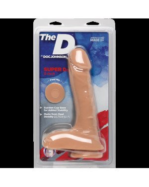 Фалоімітатор Doc Johnson The D - Super D - 9 Inch With Balls - ULTRASKYN, діаметр 5,1 см Фалоімітатор Doc Johnson The D - Super D - 9 Inch With Balls - ULTRASKYN, діаметр 5,1 см