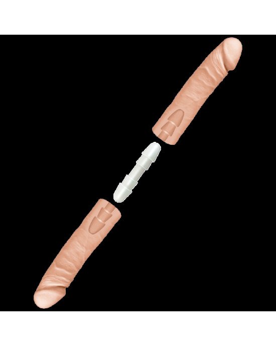 Фалоімітатор подвійний Doc Johnson The D - Double D - 16 Inch - ULTRASKYN, діаметр 4,4 см, Vack-U-Lo Фалоімітатор подвійний Doc Johnson The D - Double D - 16 Inch - ULTRASKYN, діаметр 4,4 см, Vack-U-Lo