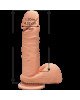 Фалоімітатор Doc Johnson The D - Perfect D - 7 Inch With Balls - ULTRASKYN, діаметр 4,5 см Фалоімітатор Doc Johnson The D - Perfect D - 7 Inch With Balls - ULTRASKYN, діаметр 4,5 см