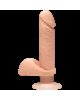 Фалоімітатор Doc Johnson The D - Perfect D - Vibrating 7 Inch With Balls - ULTRASKYN, діаметр 4,5 см Фалоімітатор Doc Johnson The D - Perfect D - Vibrating 7 Inch With Balls - ULTRASKYN, діаметр 4,5 см