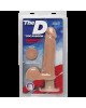 Фалоімітатор Doc Johnson The D - Perfect D - Vibrating 8 Inch With Balls - ULTRASKYN, діаметр 5,1 см Фалоімітатор Doc Johnson The D - Perfect D - Vibrating 8 Inch With Balls - ULTRASKYN, діаметр 5,1 см
