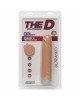 Фалоімітатор Doc Johnson The D: Shakin D 7 Inch Vibro ULTRASKYN, діаметр 3,8 см, плавне регулювання Фалоімітатор Doc Johnson The D: Shakin D 7 Inch Vibro ULTRASKYN, діаметр 3,8 см, плавне регулювання