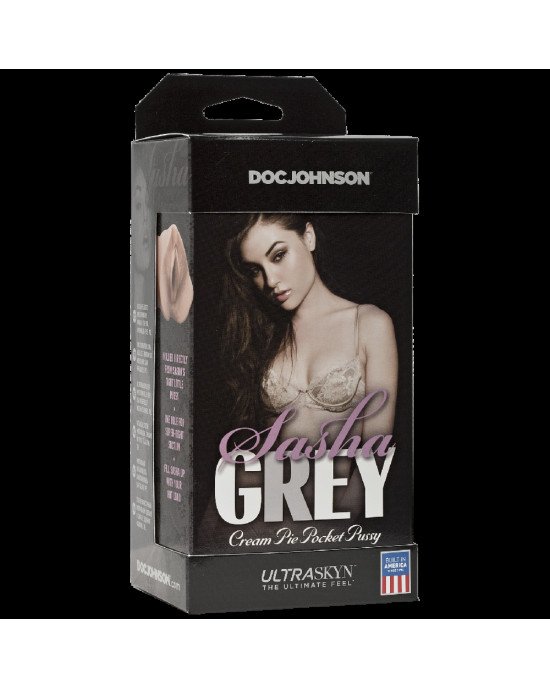 Мастурбатор-вагіна Doc Johnson Sasha Grey - Ultraskyn Cream Pie Pocket Мастурбатор-вагіна Doc Johnson Sasha Grey - Ultraskyn Cream Pie Pocket