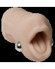 Вібромастурбатор ротик Doc Johnson Sasha Grey - Ultraskyn Vibrating Deep Throat Sucker Вібромастурбатор ротик Doc Johnson Sasha Grey - Ultraskyn Vibrating Deep Throat Sucker