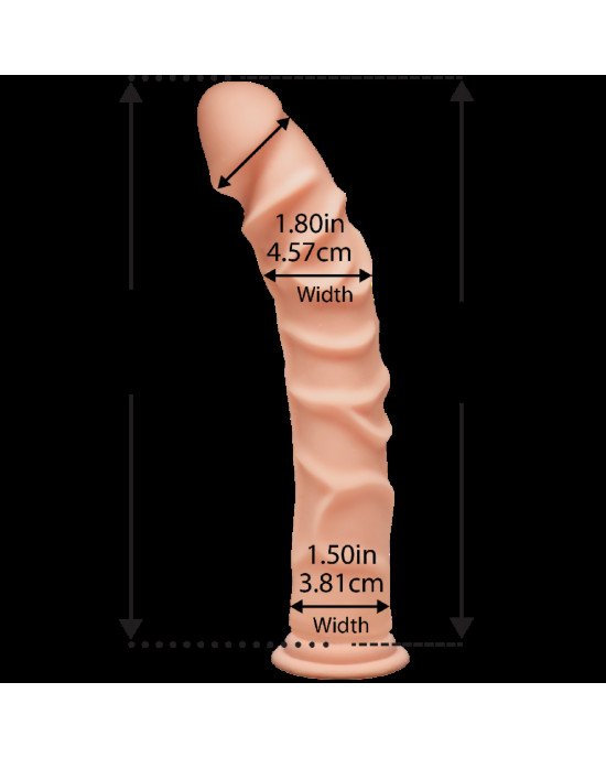 Фалоімітатор Doc Johnson The D - Ragin D - 10 Inch Without Balls - ULTRASKYN, діаметр 3,8 см Фалоімітатор Doc Johnson The D - Ragin D - 10 Inch Without Balls - ULTRASKYN, діаметр 3,8 см