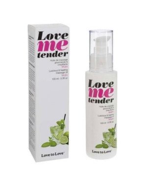 Розпродаж!!! Масажна олія Love To Love - Love Me Tender, Mojito (100 мл) (термін до 10.2025) Розпродаж!!! Масажна олія Love To Love - Love Me Tender, Mojito (100 мл) (термін до 10.2025)