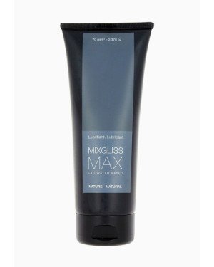 Анальна гель-змазка MixGliss MAX NATURE (70 мл) на водній основі з екстрактом алое Анальна гель-змазка MixGliss MAX NATURE (70 мл) на водній основі з екстрактом алое