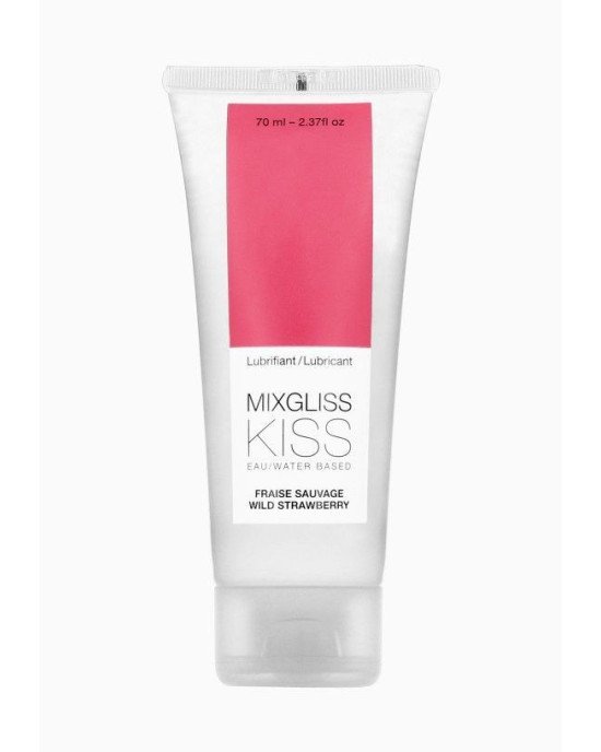 Лубрикант на водній основі MixGliss KISS Wild Strawberry (70 мл) Дика Полуничка Лубрикант на водній основі MixGliss KISS Wild Strawberry (70 мл) Дика Полуничка