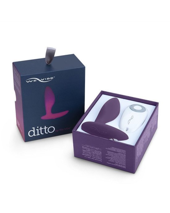 Анальна смарт-вібропробка We-Vibe Ditto Purple з пультом ДК Анальна смарт-вібропробка We-Vibe Ditto Purple з пультом ДК
