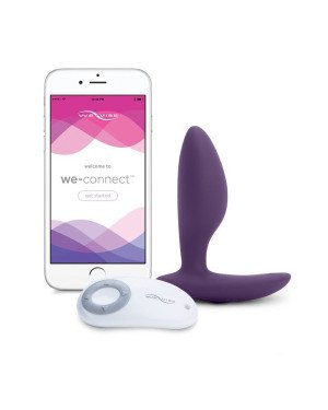 Анальна смарт-вібропробка We-Vibe Ditto Purple з пультом ДК