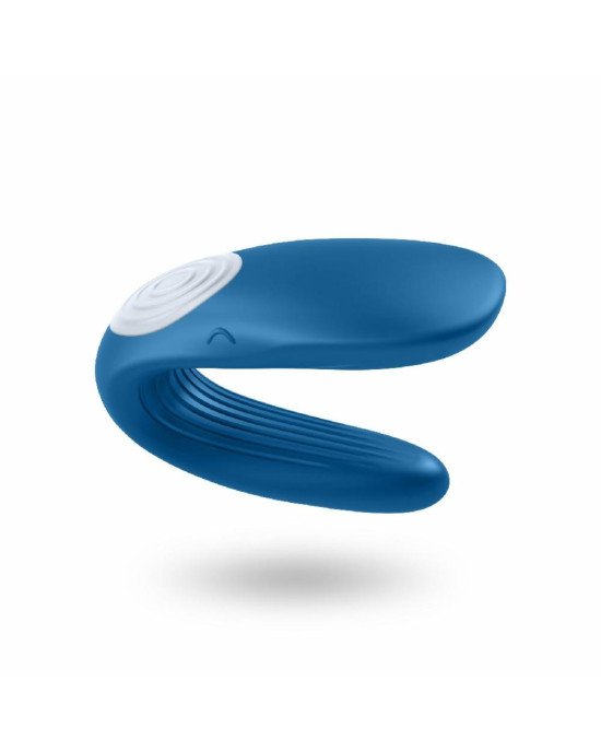 Вібратор для пар Satisfyer Double Whale з двома моторчиками Вібратор для пар Satisfyer Double Whale з двома моторчиками