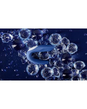 Вібратор для пар Satisfyer Double Whale з двома моторчиками Вібратор для пар Satisfyer Double Whale з двома моторчиками