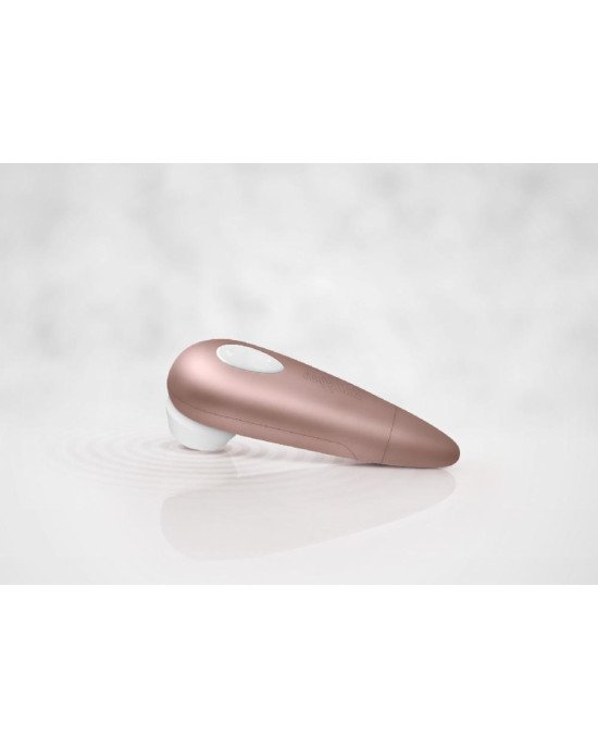 Вакуумний кліторальний стимулятор Satisfyer Number One на батарейках Вакуумний кліторальний стимулятор Satisfyer Number One на батарейках
