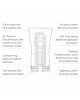 Мастурбатор Tenga Keith Haring Soft Case Cup (м’яка подушечка) стисний